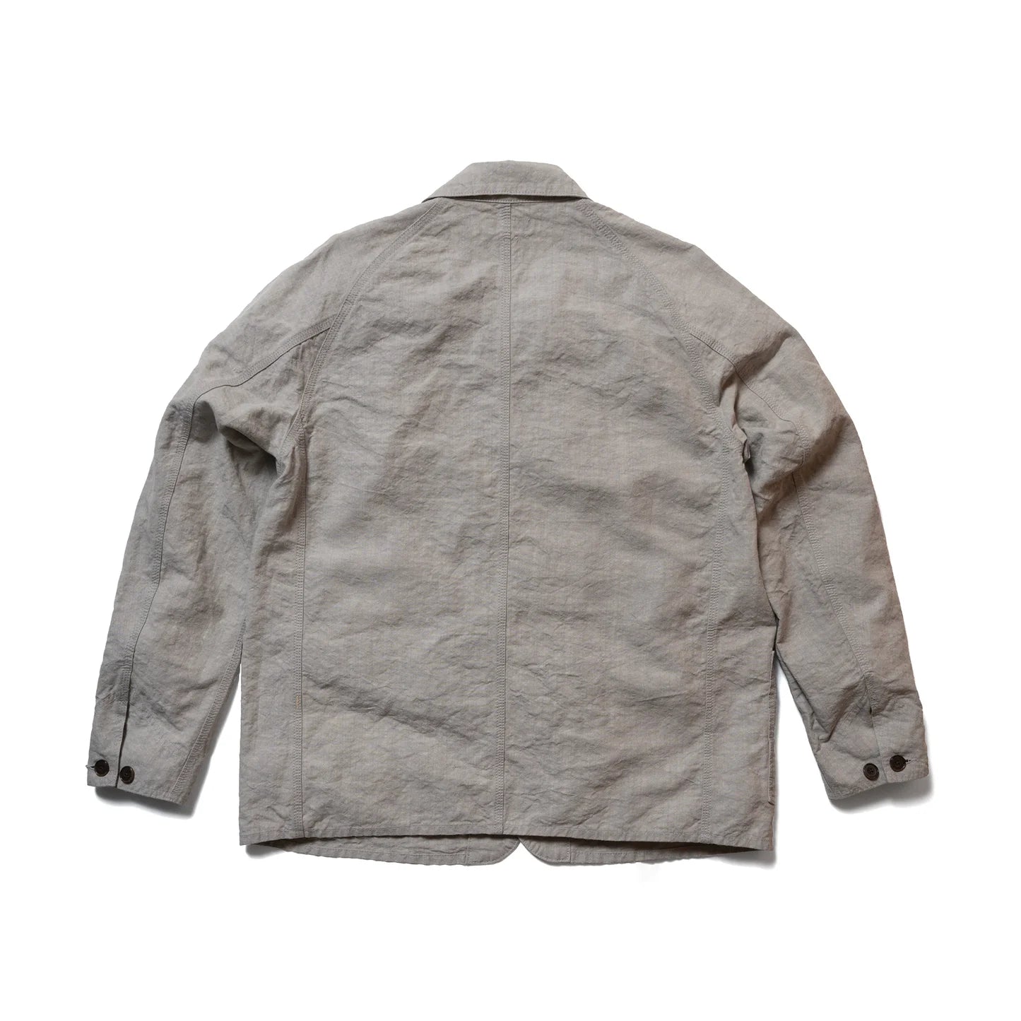 Seuvas Washi Raglan Coverall Light Charcoal Back View