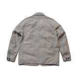 Seuvas Washi Raglan Coverall Light Charcoal Back View