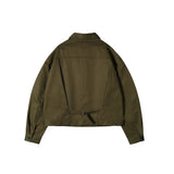 Standard Types ST117 WWII Type 1 Jacket HBT Green Back View