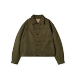 Standard Types ST117 WWII Type 1 Jacket HBT Green Front View