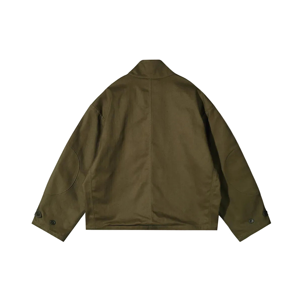 Standard Types ST121 Swedish Jacket HBT Green Back View