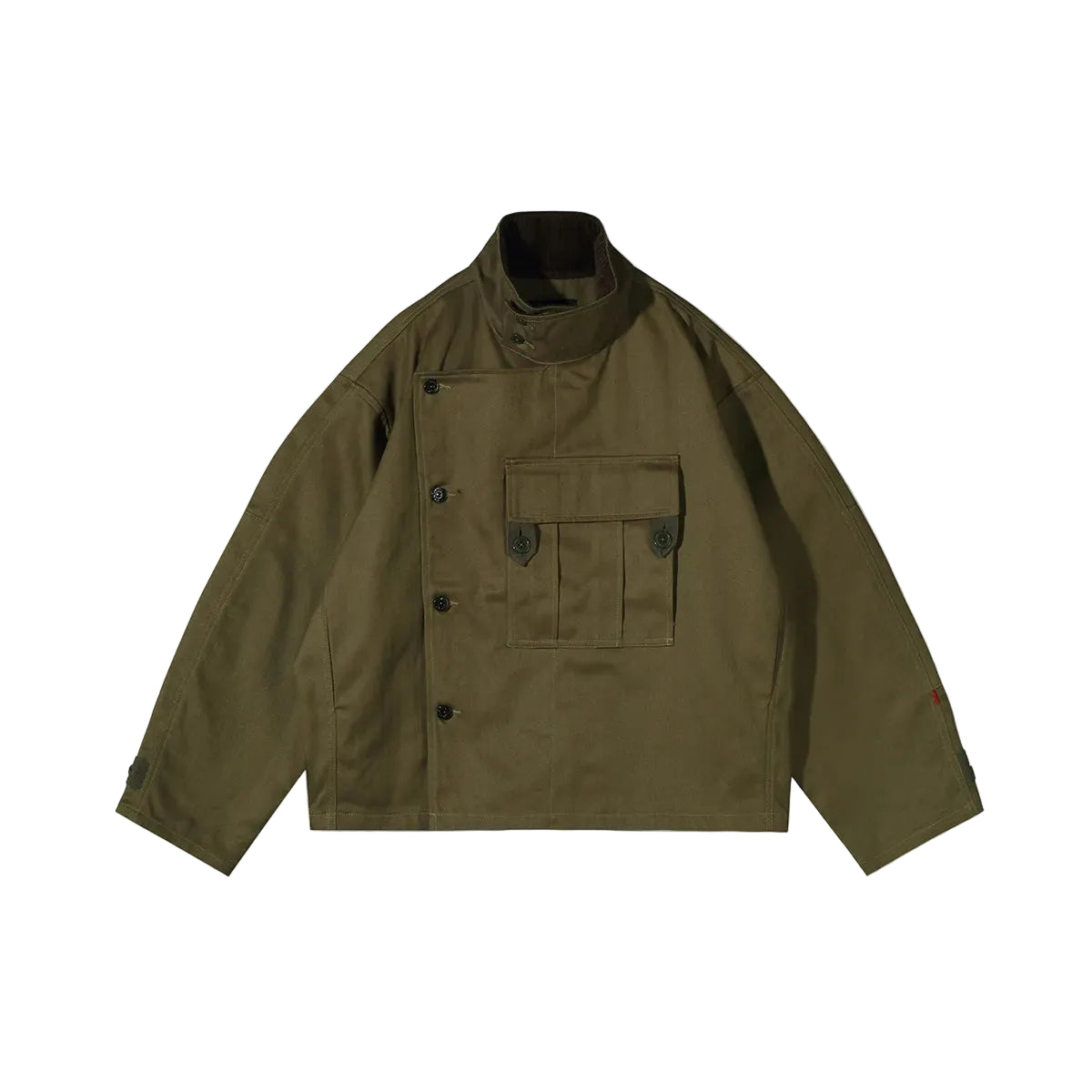 Standard Types ST121 Swedish Jacket HBT Green Front View