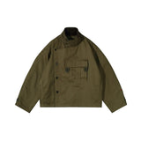 Standard Types ST121 Swedish Jacket HBT Green Front View