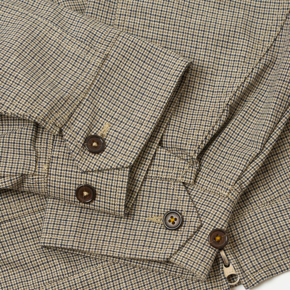 Universal Works Lucas Cotton Mix E130 Jacket Multi Button Detail