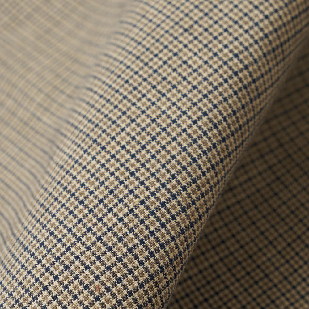 Universal Works Lucas Cotton Mix E130 Jacket Multi Cotton Mix Fabric Detail