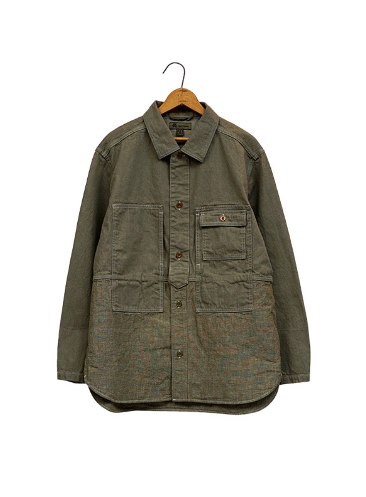 NIGEL CABOURN New Medical Shirt Indigo - Clothier and Sons