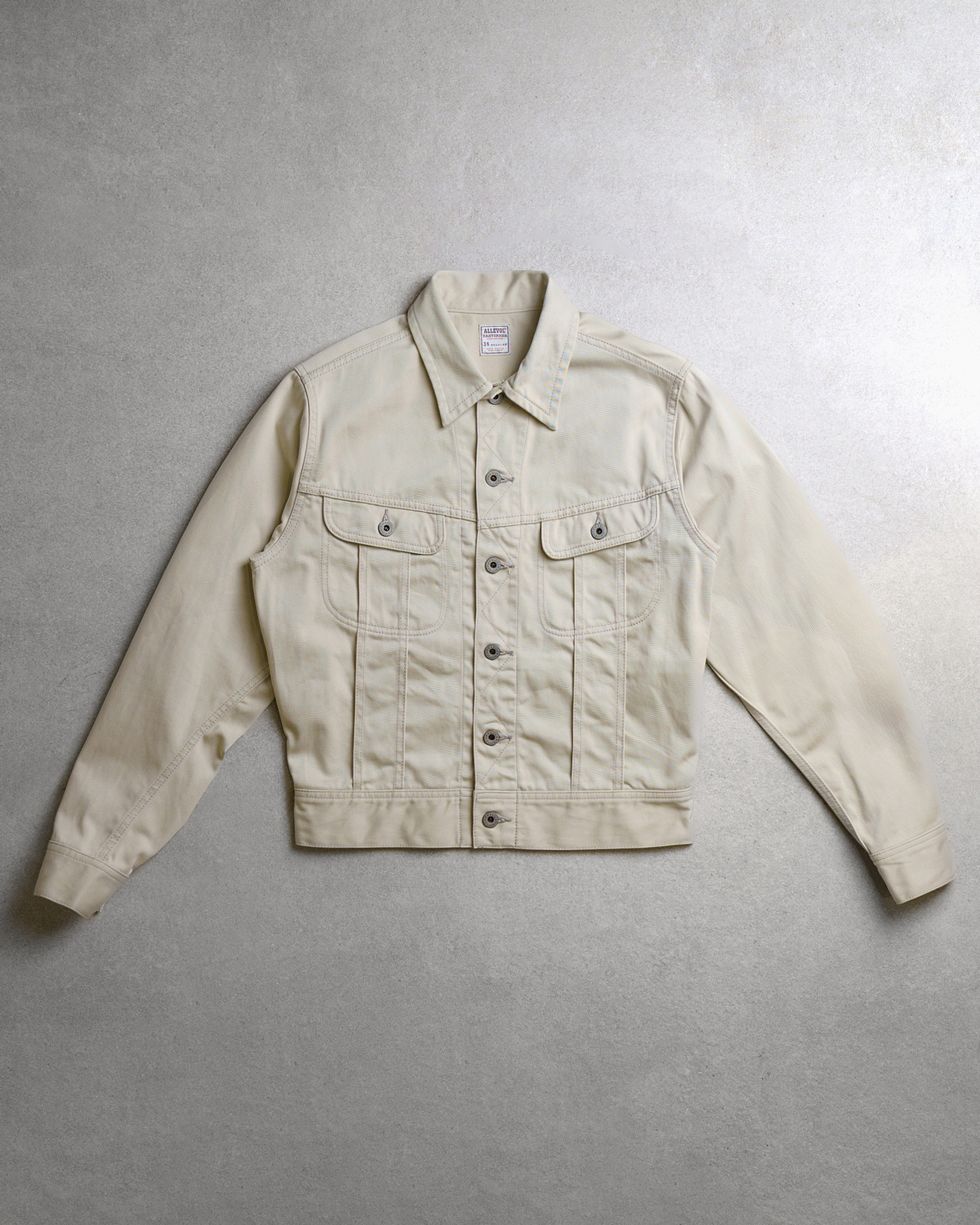 ALLEVOL Easterner Jacket Ecru