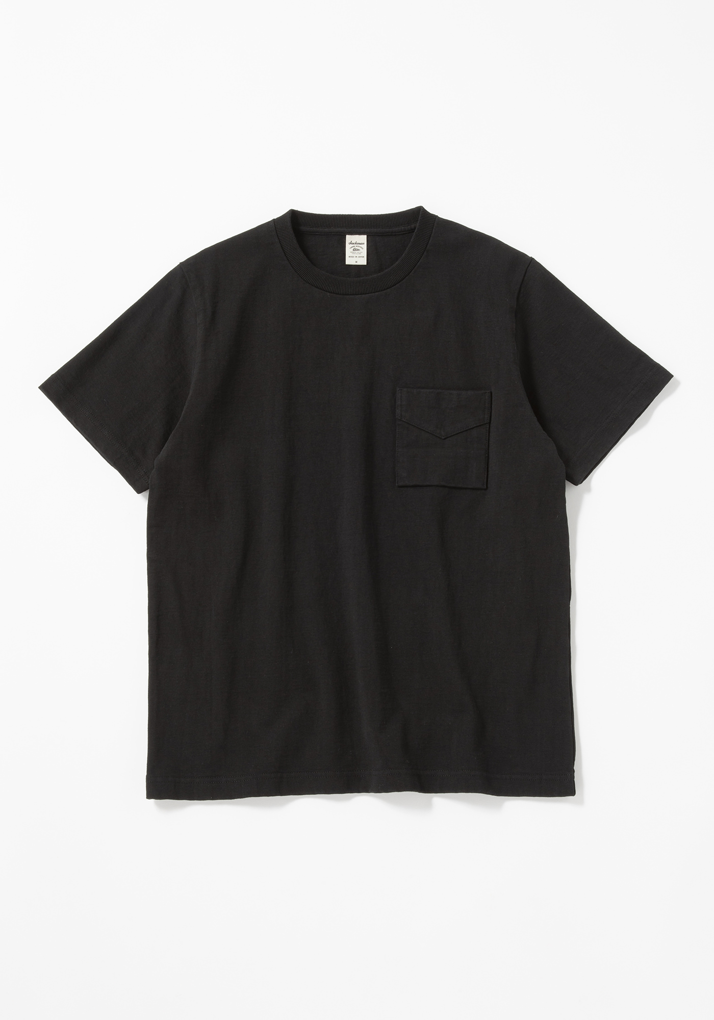 JACK MAN Dotsume Pocket T-shirt Black