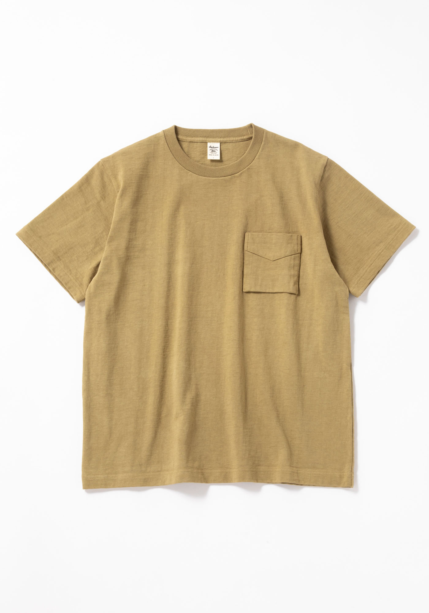 JACK MAN Dotsume Pocket T-shirt Moss