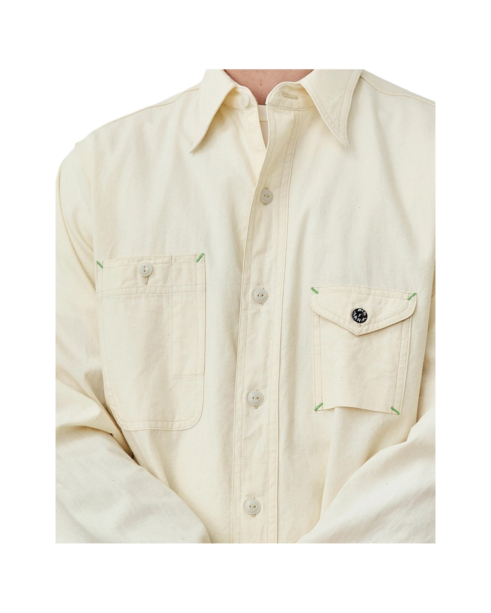 BIG YANK 1935 Original Chambray Shirt Natural