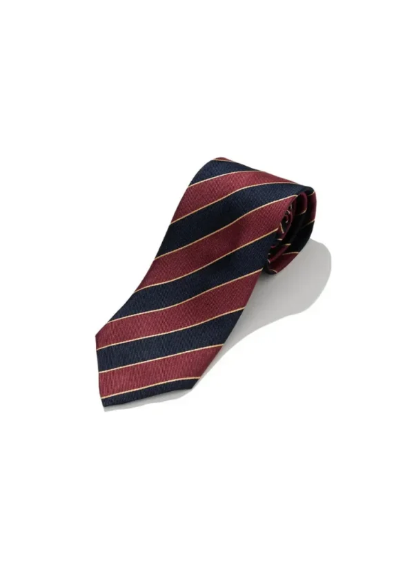 Regimental tie 100% silk – classic Ivy League style เนคไทลายริ้ว ผ้าไหมแท้ สไตล์ไอวี่คลาสสิก
