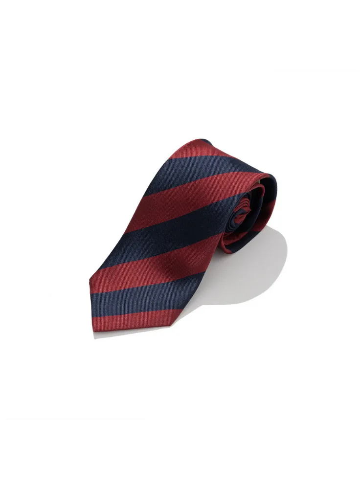 Regimental tie 100% silk – classic Ivy League style เนคไทลายริ้ว ผ้าไหมแท้ สไตล์ไอวี่คลาสสิก